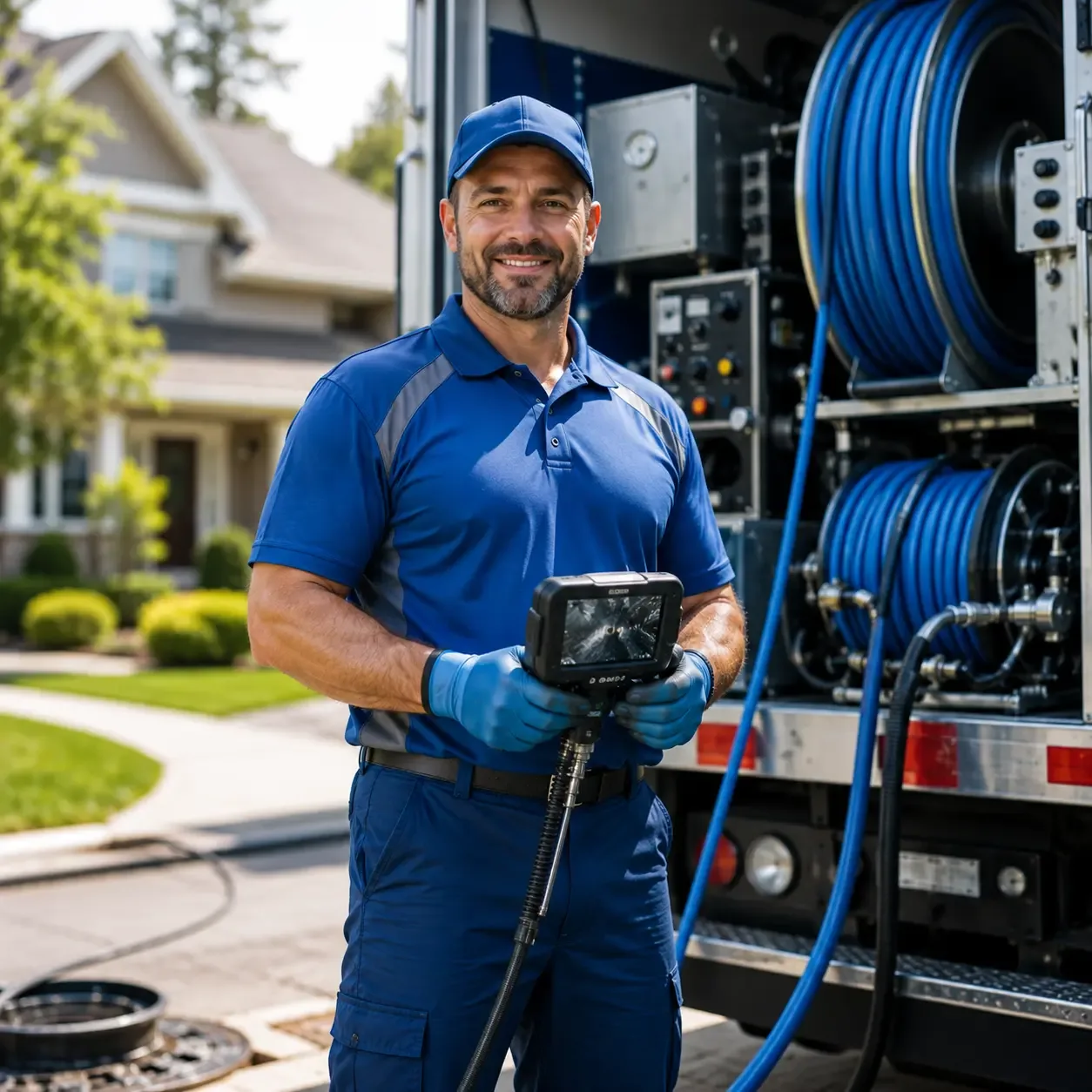 Local outdoor drain cleaning specialists in Warner, NH